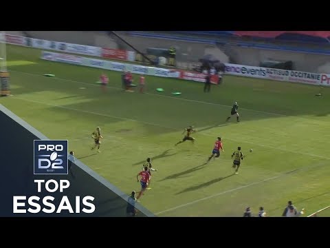 TOP Essais de la J17– PRO D2 – Saison 2018-2019