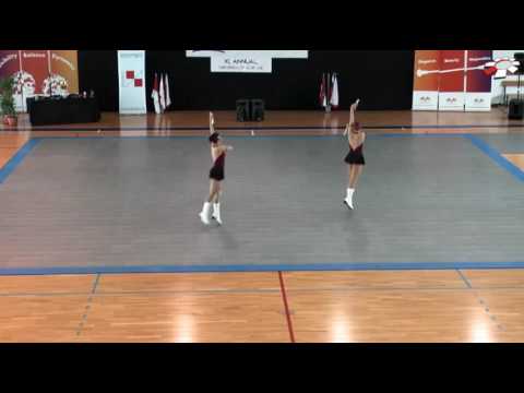 II. Vice European Champion Majorettes Sport 2016 2 BATON Seniors duo-trio