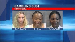 7 Cited for Chattanooga Gambling Raid