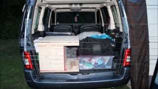 preview picture of video 'Camper Box - Citroen Berlingo - Boot Camper - Camping Trip / Test - Part 2 - HD - July 2013'