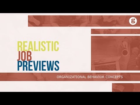 Realistic Job Previews