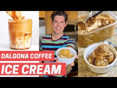 How to Make Dalgona Coffee Ice Cream