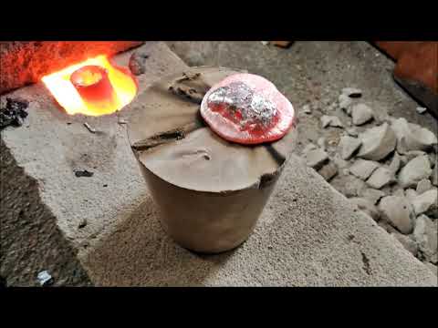 Casting a Cave Bear skull out of aluminum (Lost PLA casting)