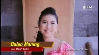 Download lagu BALEN MANING Diah Safira [ Lagu Gandrung Banyuwangi ] mp3