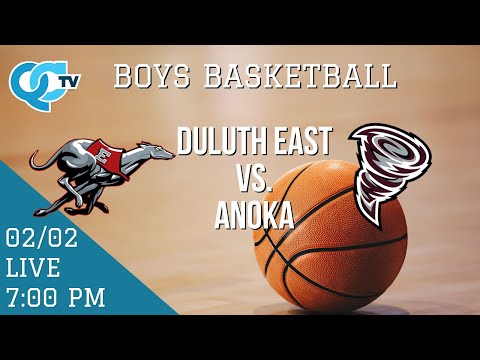 Boys Basketball: Duluth East @ Anoka 02-02-2026 | Anoka High School | QCTV