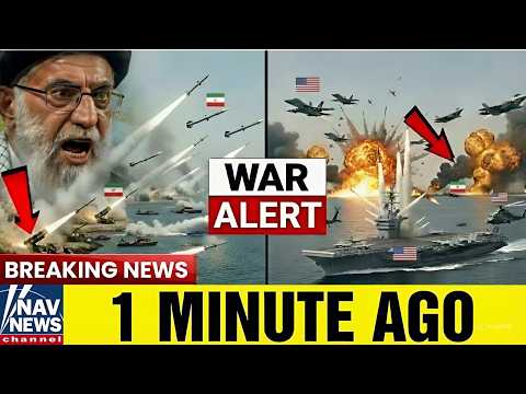 3:45 AM - Iran Fired 52 Missiles At US Air Base - 48 Minutes Later Their Entire Missile Empire Gone