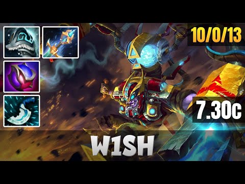 W1sh | Tinker Mid | Dota 2 Pro Gameplay - Patche 7.30c