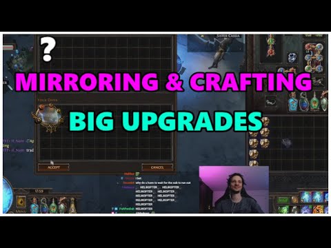 [PoE] BIG upgrades (mirroring and crafting a ring) - Stream Highlights #582