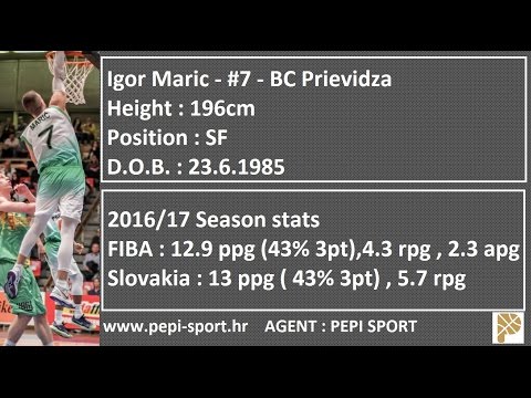 PEPI SPORT agency - Igor Maric - 16/17 Highlights