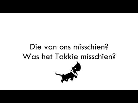 Waar is Takkie nou?