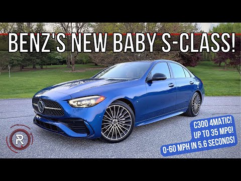 The 2022 Mercedes-Benz C300 4Matic Is A Sharper, More Luxurious Baby S-Class