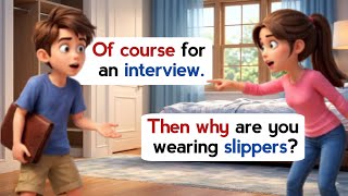 👉 Learn English Through Story | Job Interview Conversation & Listening Practice for Beginners
