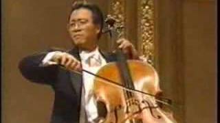 Yo-Yo Ma: Elgar Cello Concerto, 1st mvmt