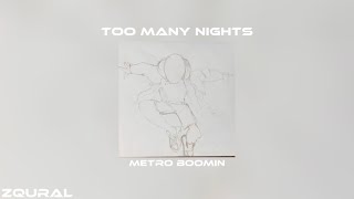 too many nights - metro boomin (nightcore/spedup)