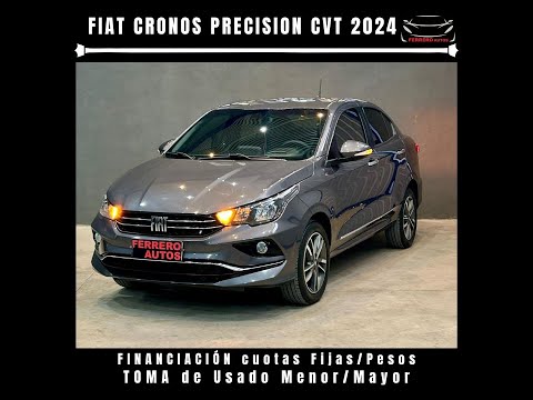 Se Vende: Fiat Cronos Precision CVT 2024 - FERRERO Automotores Oncativo (Provincia de Córdoba)