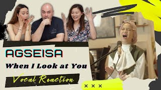 Download lagu AGSEISA | When I Look at You -- Vocal Coach Reacts [See You On Wednesday] Live Session mp3