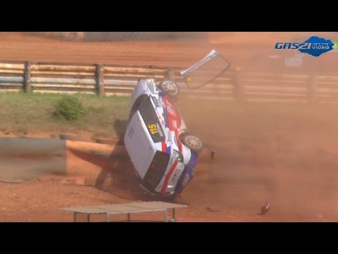MARTON Gergely RX / Super1600 / Round 05 - Nyirád BIG CRASH!