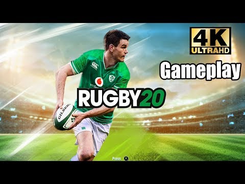 Rugby 20 Gameplay 4K (PC) Ultra Setting