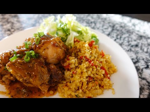Peach Stewed Chicken | Healthy Chicken Dinner