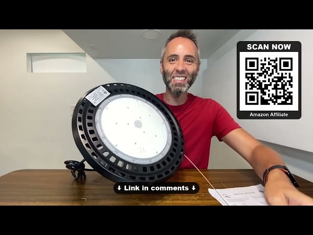 Best LED High Bay Light for Commercial Spaces - close-up view