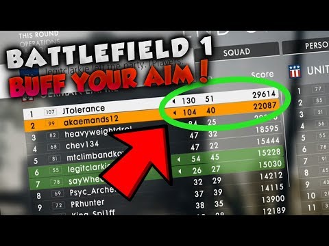 BATTLEFIELD 1 - THIS ONE SETTING WILL IMPROVE YOUR AIM!