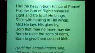 Carols, 7, Descant for Hark! the herald angels sing