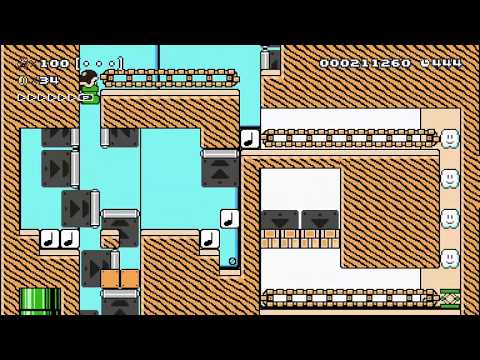 SHATTERED FURY ~ Expert 100 Mario Challenge - Super Mario Maker - No Commentary 1bq