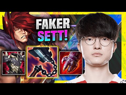 FAKER IS READY FOR SETT! - T1 Faker Plays Sett Mid vs Zed! | Season 11