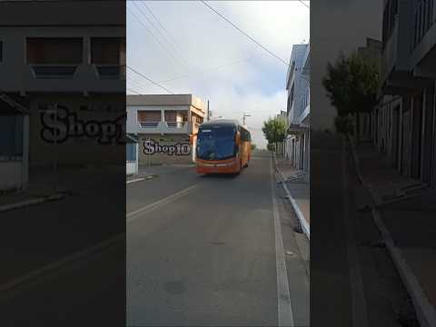 ônibus G7 da nova viação Rio Tinto saindo do terminal rodoviária da cidade de Cacimba de Dentro PB