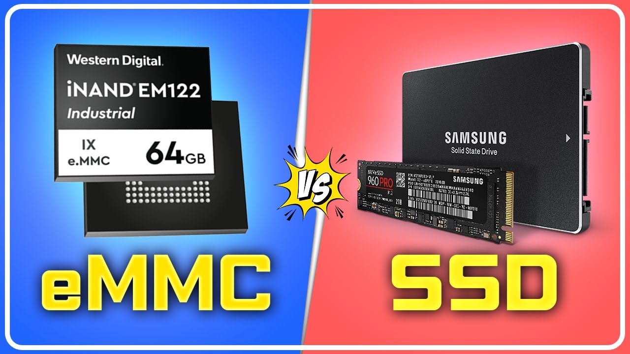 eMMC vs SSD [Detailed Comparison]