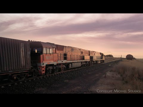 Late Running 5PM5 Pacific National Container Train (6/3/2023) - PoathTV Australian Railways
