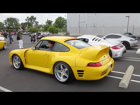 Rare 580-hp Yellow Ruf CTR2 Sport (Porsche 993 Turbo)