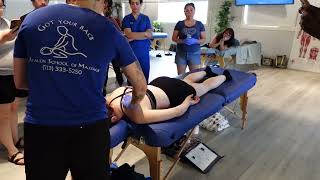 Slide Cupping Demonstration