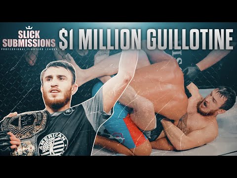 Magomed Magomedkerimov Locks In $1 Million Guillotine at 2018 PFL Championship | Slick Submissions