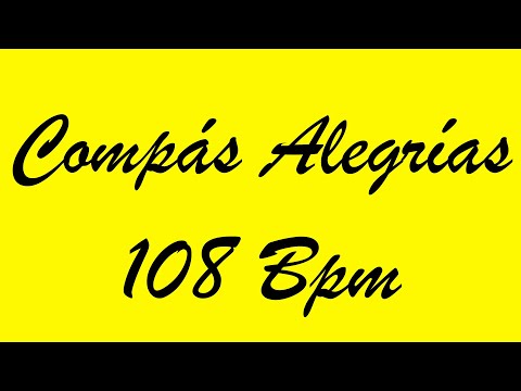Compás Alegrías 108 Bpm - Bases Flamencas