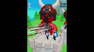 Download lagu 🏹 Merge Archers Level 56 BOSS FIGHT 💥 Insane Merge Power vs Giant Enemy! 🔥 #Shorts mp3
