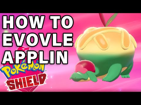 How to EVOLVE APPLIN | Appletun & Flapple Evolutions ► Pokemon Sword & Shield