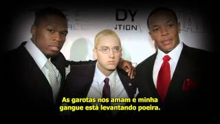 Eminem Feat. Dr. Dre,  50 Cent - Crack A Bottle [Legendado + Review]