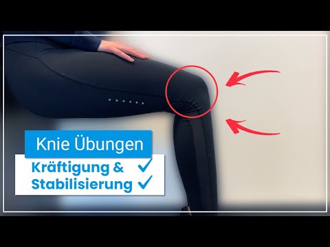 5 Knie Übungen zur Kräftigung & Stabilisierung ➡️ Einfach & effektiv!