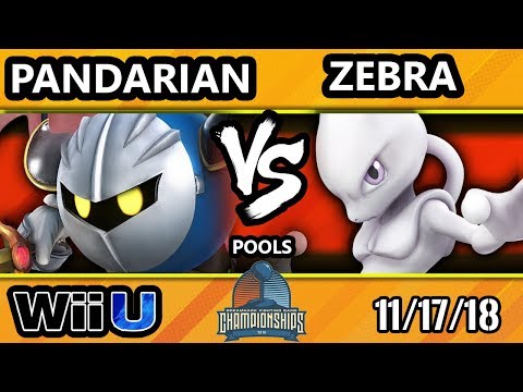 DHATL18 Smash 4 - Pandarian (Meta Knight) Vs. FS | Zebra (Mewtwo) - Wii U Pool C - WF