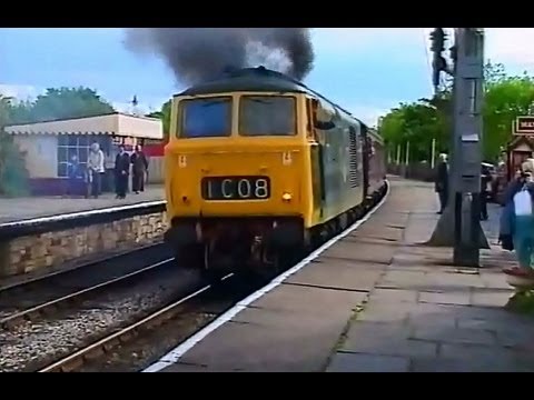 HYMEK D7076 at the E.L.R. 18/5/03 LOCO TV UK