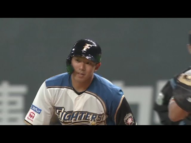 【5回裏】ファイターズ・宇佐見 鋭い当たりでグラブを弾くタイムリーヒット!!  2020/3/4 F-G