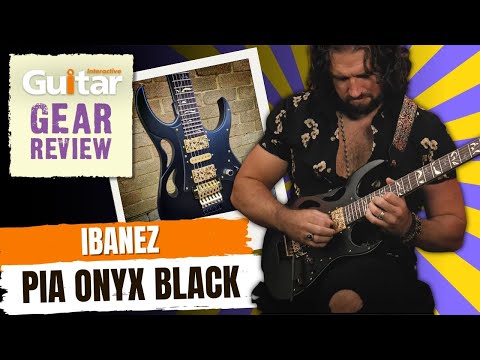 Ibanez PIA3761 Steve Vai Signature Onyx Black | Review | Guitar Interactive