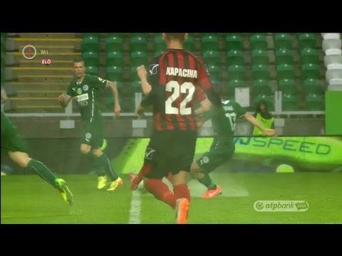 Pátkai Máté első gólja a Győri ETO FC - Budapest Honvéd mérkőzésen