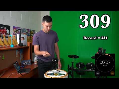 Most Finger Snaps in One Minute - 340 (Guinness World Record Submission)