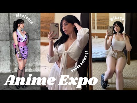 POV your online anime gf takes you to Anime Expo