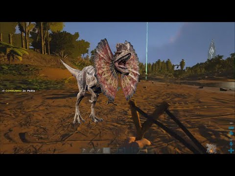 ARK  Survival Evolved Gameplay PT BR Ep 7 (Quase conseguimos domesticar um dinossauro !!! )