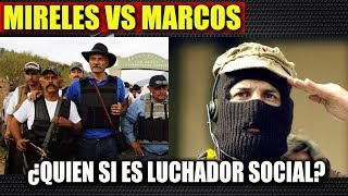 ENCUESTA: ¿SUBCOMANDANTE MARCOS O MIRELES? ¡OPINA!