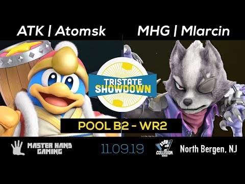 Tristate Showdown - ATK | Atomsk (King Dedede) Vs. MHG | Mlarcin (Wolf) - Pool B2 - WR2