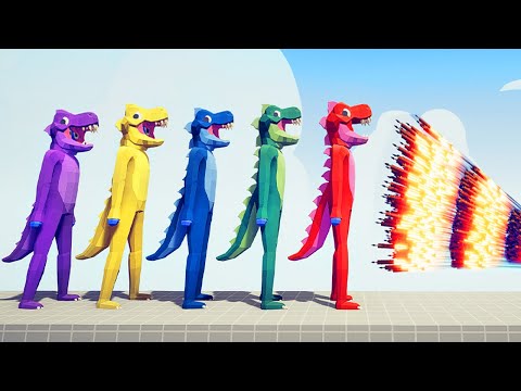 REX COLOR PACK vs MULTI ARROW | TABS - Totally Accurate Battle Simulator